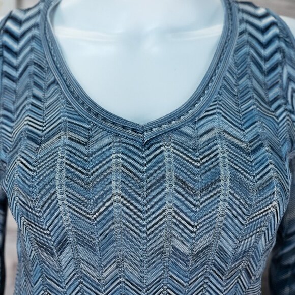 White House Black Market Cold Shoulder Blouse - Picture 2 of 5